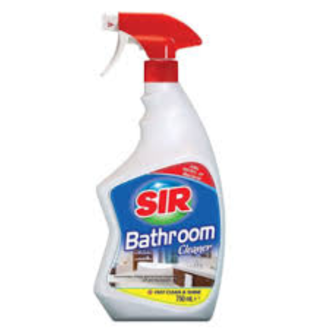 SIR BATHROOM CLEANER ANTIBACTERIAL 750ML